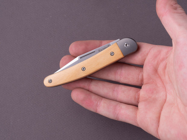 lionSTEEL - Folding Knife - Jack - 77mm - M390 - Slip Joint - Olive Wood
