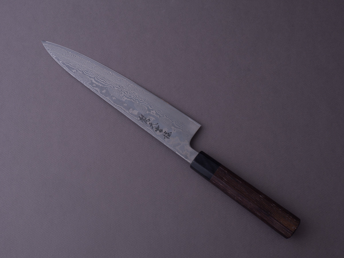 Great Damascus / VG-10 Chinese Slicer Chef Knife With Wa-handle in