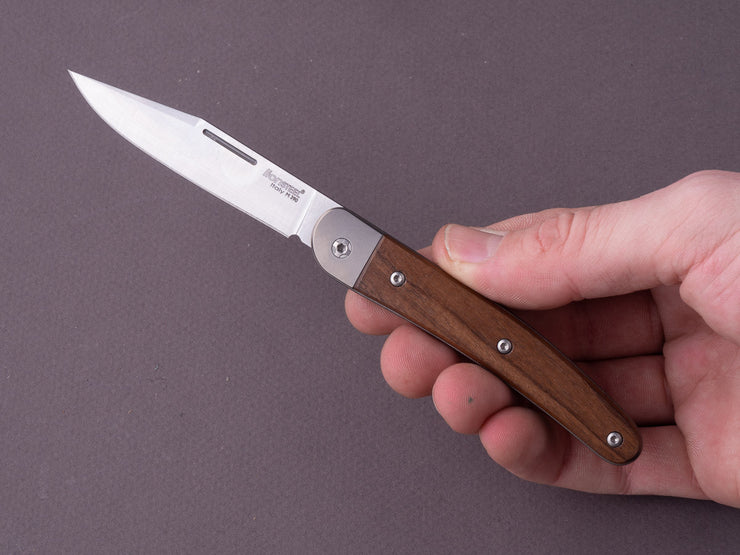 lionSTEEL - Folding Knife - Jack - 77mm - M390 - Slip Joint - Santos Mahogany