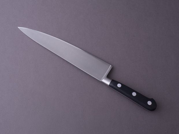 K Sabatier - Authentique 1834 Ltd - Inox - 10" Chef Knife - Leather Sheath
