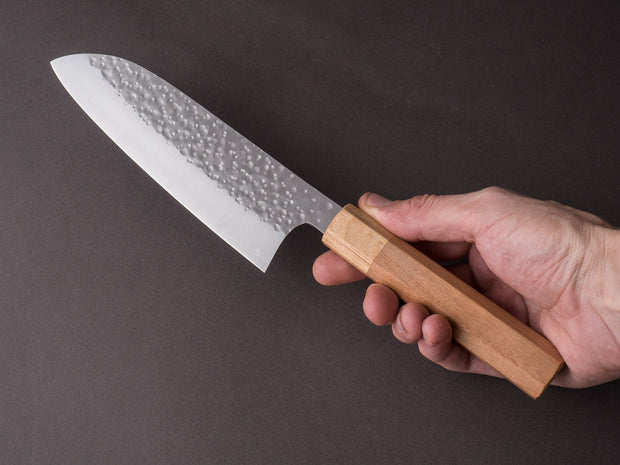 Makoto Kurosaki - Sakura SG2 - 165mm Santoku - Sakura Handle