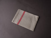 Fog Linen - Linen Kitchen Cloth - Thick - Natural & Red