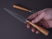 Fontenille-Pataud - Steak/Table Knives - Parisian Picnic - Set of 6 - Olivewood Handle