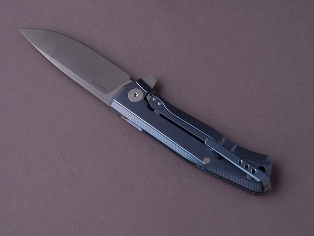 lionSTEEL - Folding Knife - Frame Lock - MYTO - M390 - 85mm - Titanium Blue