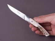 Coutellerie Chambriard - Le Thiers "Mi-Jo" - Folding Knife - Stag Horn Handle - Button Lock