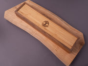 Full Circle Craftworks - Vintage Carbon - Stormcloud Patina - Chef - 7" - Padauk Handle - w/ FREE Wooden Cutting Board!