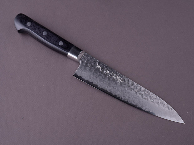 Hitohira - Imojiya ST - Tsuchime Damascus - 180mm Gyuto - Western Handle