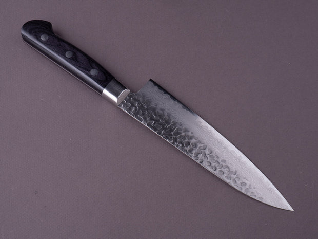 Hitohira - Imojiya ST - Tsuchime Damascus - 180mm Gyuto - Western Handle