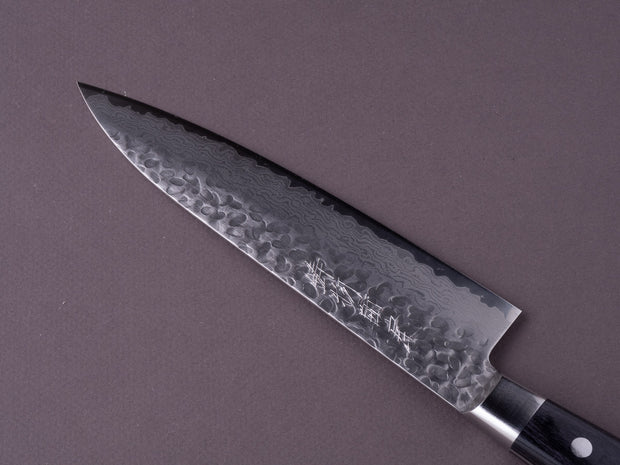 Hitohira - Imojiya ST - Tsuchime Damascus - 180mm Gyuto - Western Handle