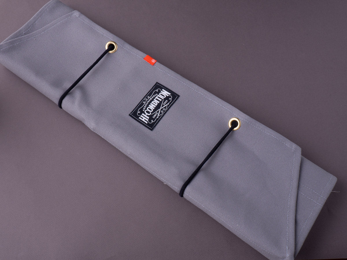 Hi-Condition - 9 Pocket Knife Roll - Hanpu Canvas - (multiple