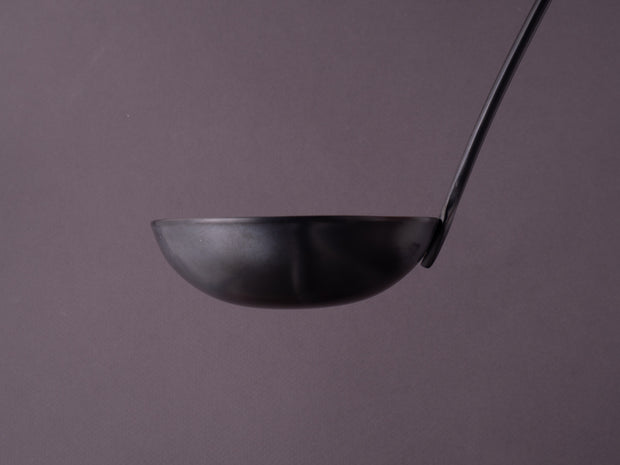 Belo Inox - Flatware - Luna Soup Ladle - Matt Black Titanium