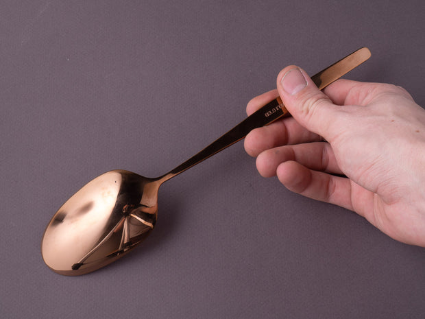 Belo Inox - Flatware - Bali Serving Spoon - Shiny Copper