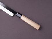 Mumei - Stainless - 300mm Yanagiba - Left Handed - Ho Wood Handle