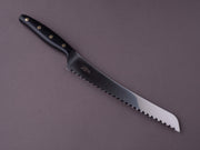 Windmühlenmesser - KB2 Dual Sided Serrations - 215mm Bread Knife - POM Handle