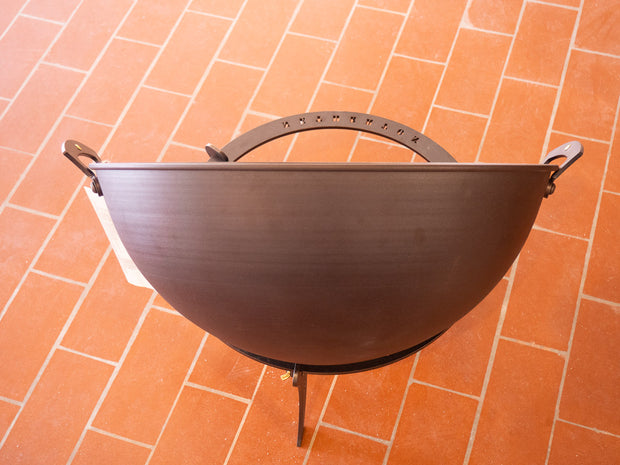 Netherton Foundry - Spun Iron - 5 Gallon Cauldron w/ Stand