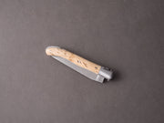 Fontenille-Pataud - Folding Knife - Laguiole Nature - Curley Birch - Lock Back - 120mm