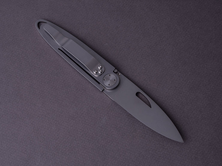 Perceval - T45 Folding Knife - Liner Lock - Silver
