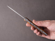 Fontenille-Pataud - Folding Knife - Corsican Sperone - Full Poplar Burl - Lock Back - 120mm