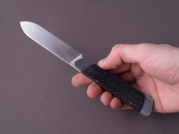 Fontenille Pataud - Folding Knife - Le Pradel - 14C28N - 90mm - Carbon Fiber Handle