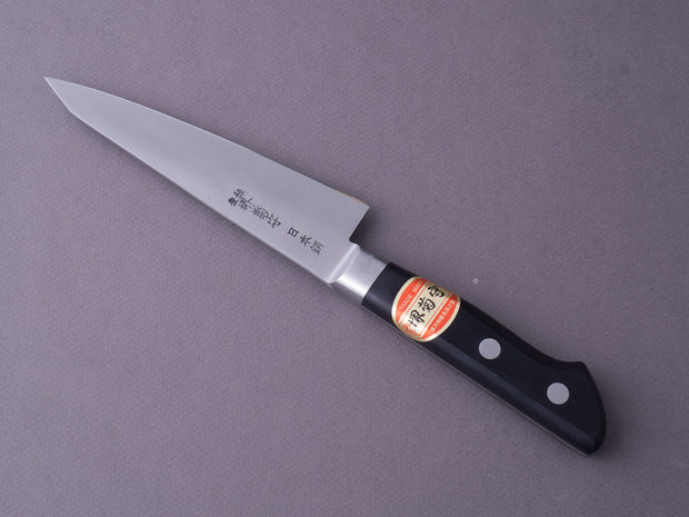 Sakai Kikumori - Nihonko - SK Carbon - 150mm Honesuki Kaku - Western Handle