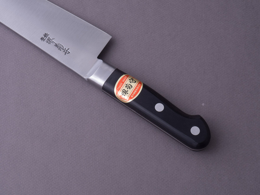 Sakai Kikumori - Nihonko - Carbon - 240mm - Gyuto - Western Handle
