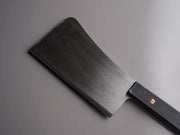 K Sabatier - Square Leaf Cleaver - Stainless - 2 Handed Lyonnaise Style - Nylon Handle - 2500g