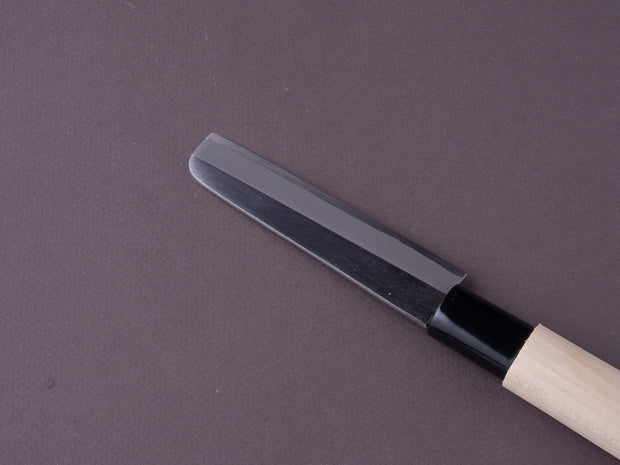 Mumei - Yellow Steel - 105mm Nagoya Saki - Poplar Handle