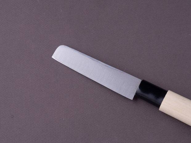 Mumei - Yellow Steel - 105mm Nagoya Saki - Poplar Handle