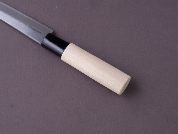 Mumei - Yellow Steel - 105mm Nagoya Saki - Poplar Handle