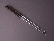 Hitohira - Moribashi Plating Chopsticks - 165mm - Hexagonal Ebony