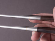Hitohira - Moribashi Plating Chopsticks - 135mm - Hexagonal Ebony