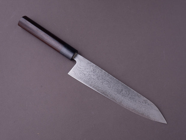 Hitohira - Setsu Forged - VG10 Damascus - 210mm Gyuto - Rosewood Handle