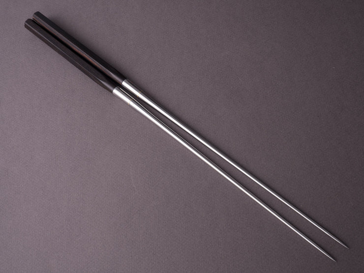 Hitohira - Chopsticks - Moribashi - 210mm - Hexagonal Ebony