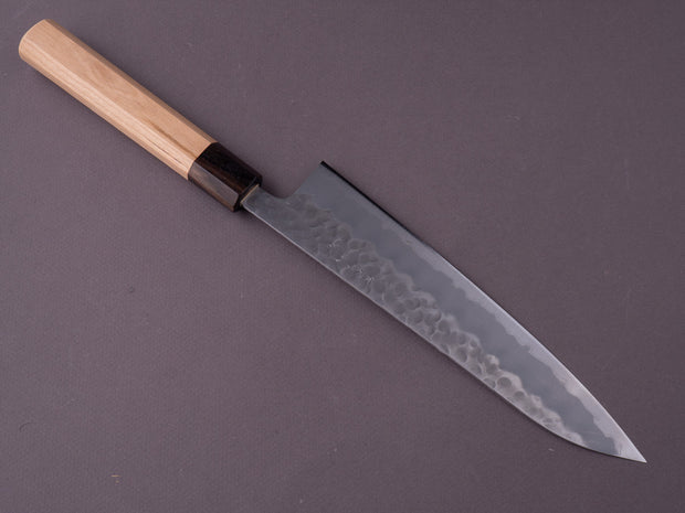 Hitohira - Futana - White #2 - Migaki Tsuchime - 210mm Gyuto - Cherry Handle