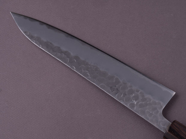 Hitohira - Futana - White #2 - Migaki Tsuchime - 210mm Gyuto - Cherry Handle