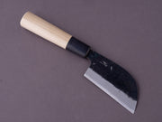 Hitohira - Tosa - White #2 Kurouchi - 80mm Japanese "Paring" Knife - Magnolia Handle