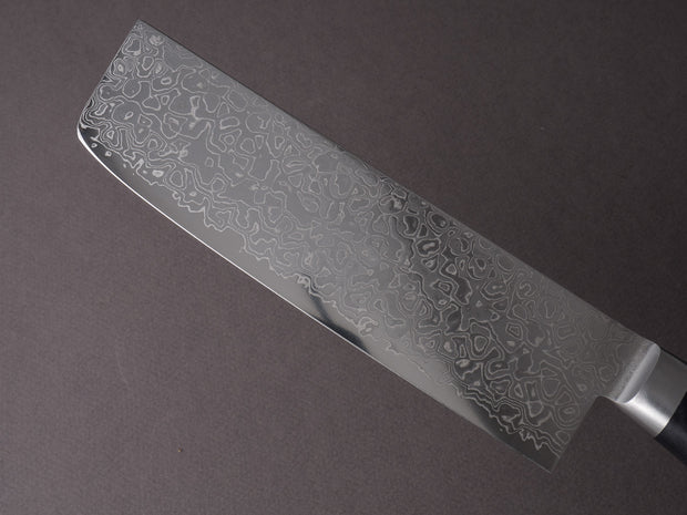 Hitohira - HG - Damascus - 165mm Nakiri - Western Handle