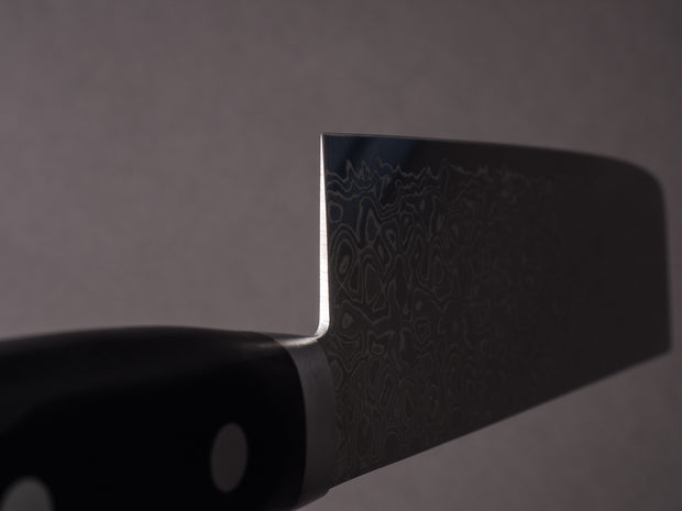 Hitohira - HG - Damascus - 165mm Nakiri - Western Handle