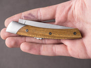 Coutellerie Chambriard - Le Thiers "Mi-Jo" - Folding Knife - Palo Santo Handle - Button Lock