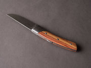 Coutellerie Chambriard - Le Thiers "Trappeur" - Folding Knife -Tulip Wood Handle - Button Lock