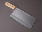 Hitohira - Togashi - White #1 - Stainless Clad - 180mm Chinese Cleaver - Gumi Handle