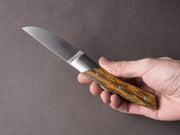 Coutellerie Chambriard - Le Thiers "Trappeur" - Folding Knife - Palo Santo Handle - Button Lock