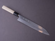 Sakai Kikumori - Uchimono - Soft Bread Knife 240mm - Ho Wood Handle