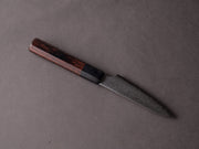 Hitohira - Imojiya TH - Damascus - 105mm Paring - Red Pakka Handle