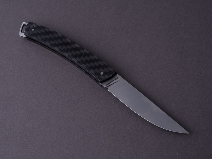 Fontenille-Pataud - Folding Knife - Le Thiers - Ultra Light - Carbon Fiber - Lock Back - 115mm