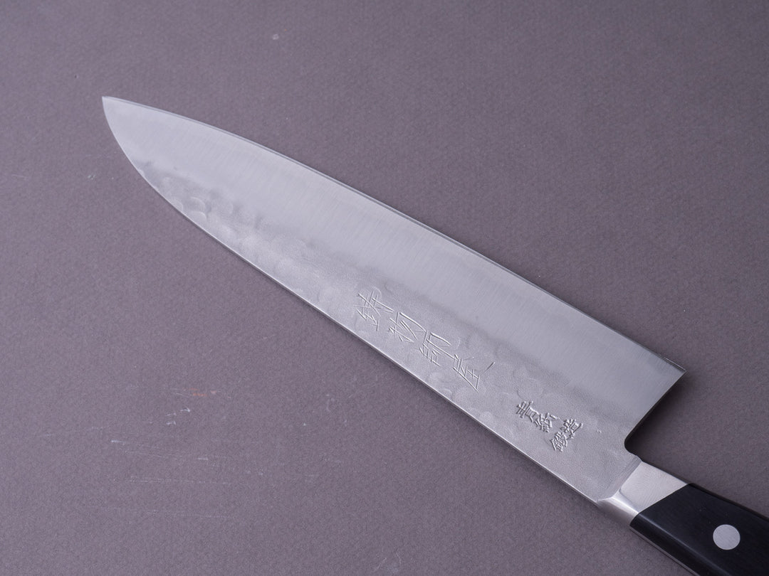 Hitohira - Imojiya Kuma - Blue #2 Nashiji Tsuchime - 200mm Gyuto