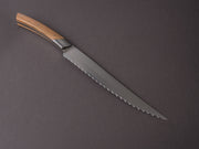 Coutellerie Chambriard - Le Thiers - Grand Gourmet - 9" Bread Knife - Juniper Handle