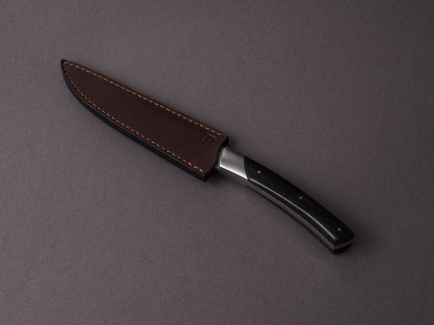 Coutellerie Chambriard - Le Thiers - Grand Gourmet - 4.5" Tomato Knife - Ebony Handle