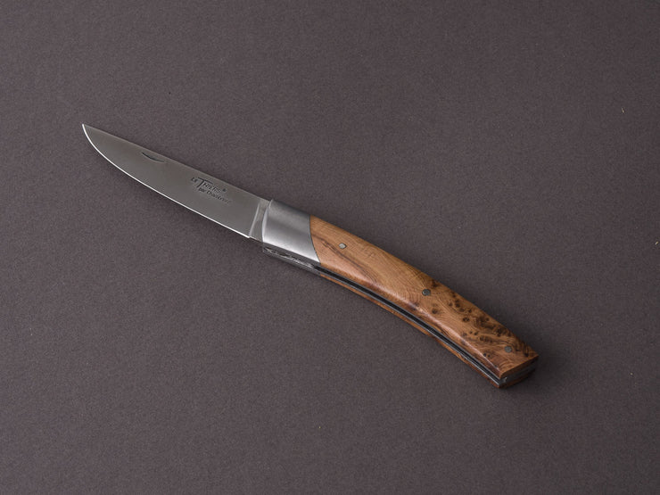 Coutellerie Chambriard - Le Thiers "Compact" - Folding Knife - Juniper Wood Handle - Spring Lock