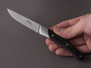 Coutellerie Chambriard - Le Thiers "Mi-Jo" - Folding Knife - Ebony Wood Handle - Button Lock